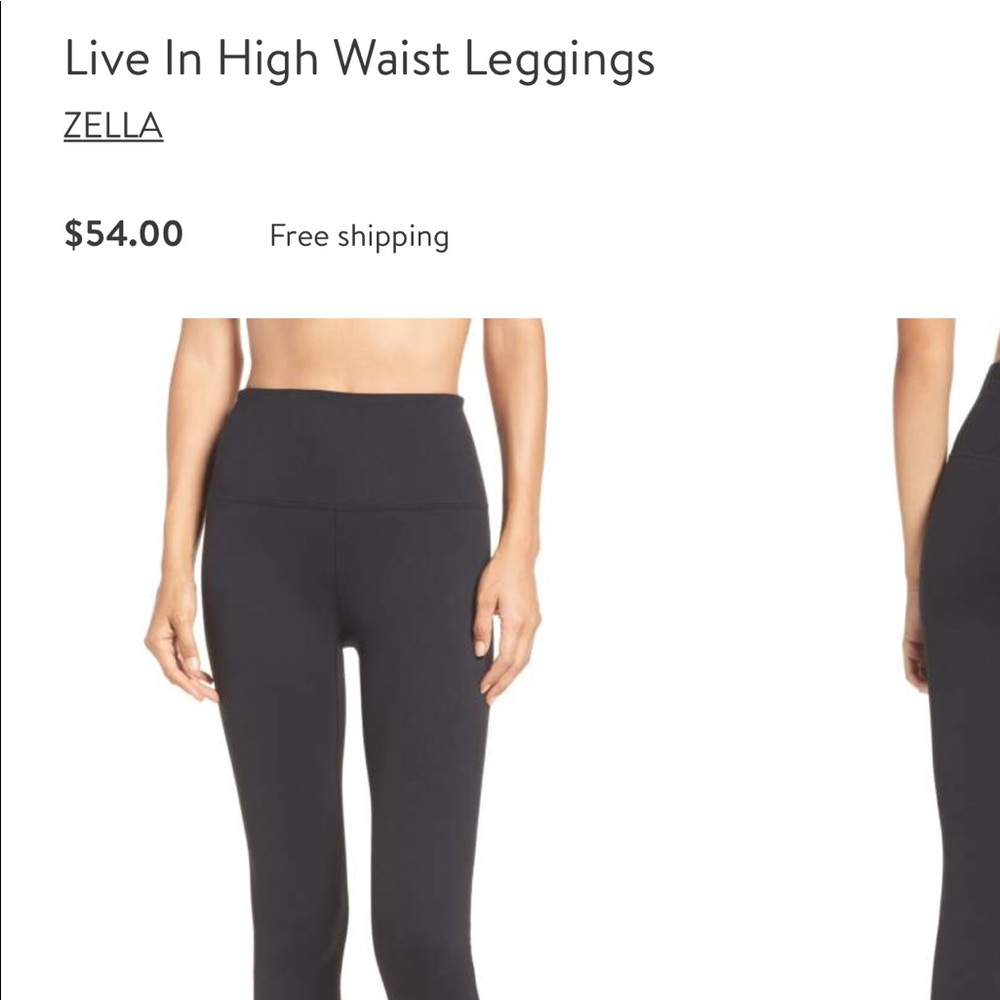 NWT!! Zella Highwaist Leggings